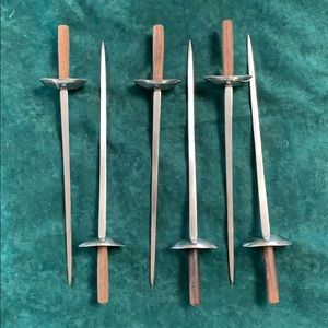 Mid Century Skewers- 6 Japanese 1960s